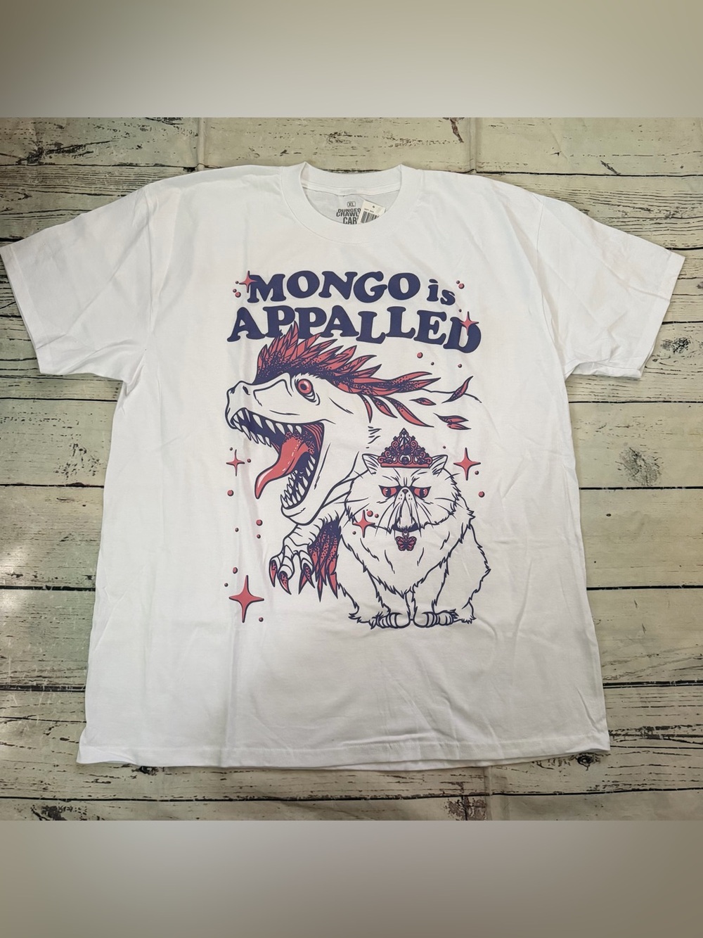 Dungeon Crawler Carl Mongo Is Appalled Graphic T-Shirt — BoxLunch Exclusive